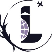 Purple world map